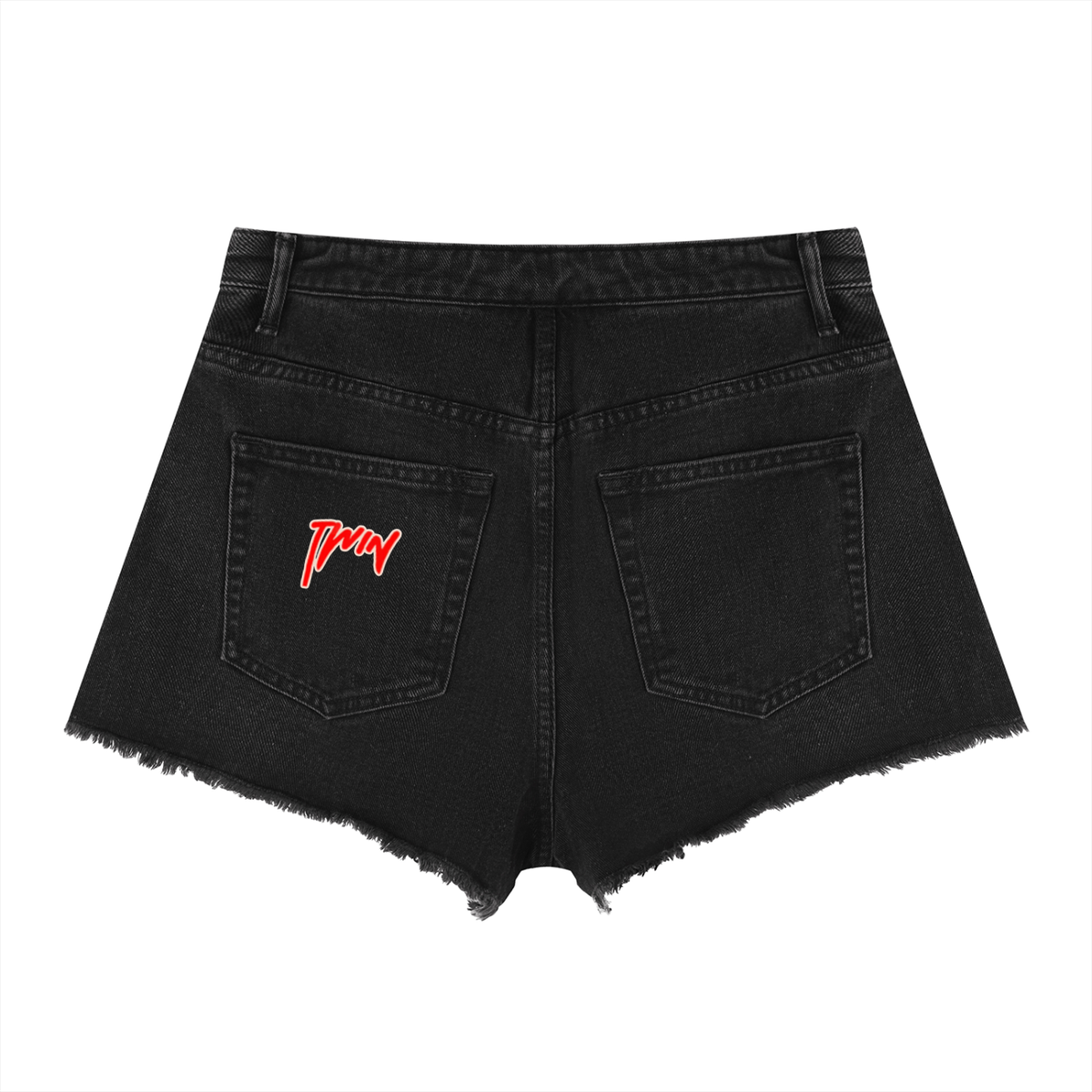 HG2 Vintage Washed Denim Booty Shorts