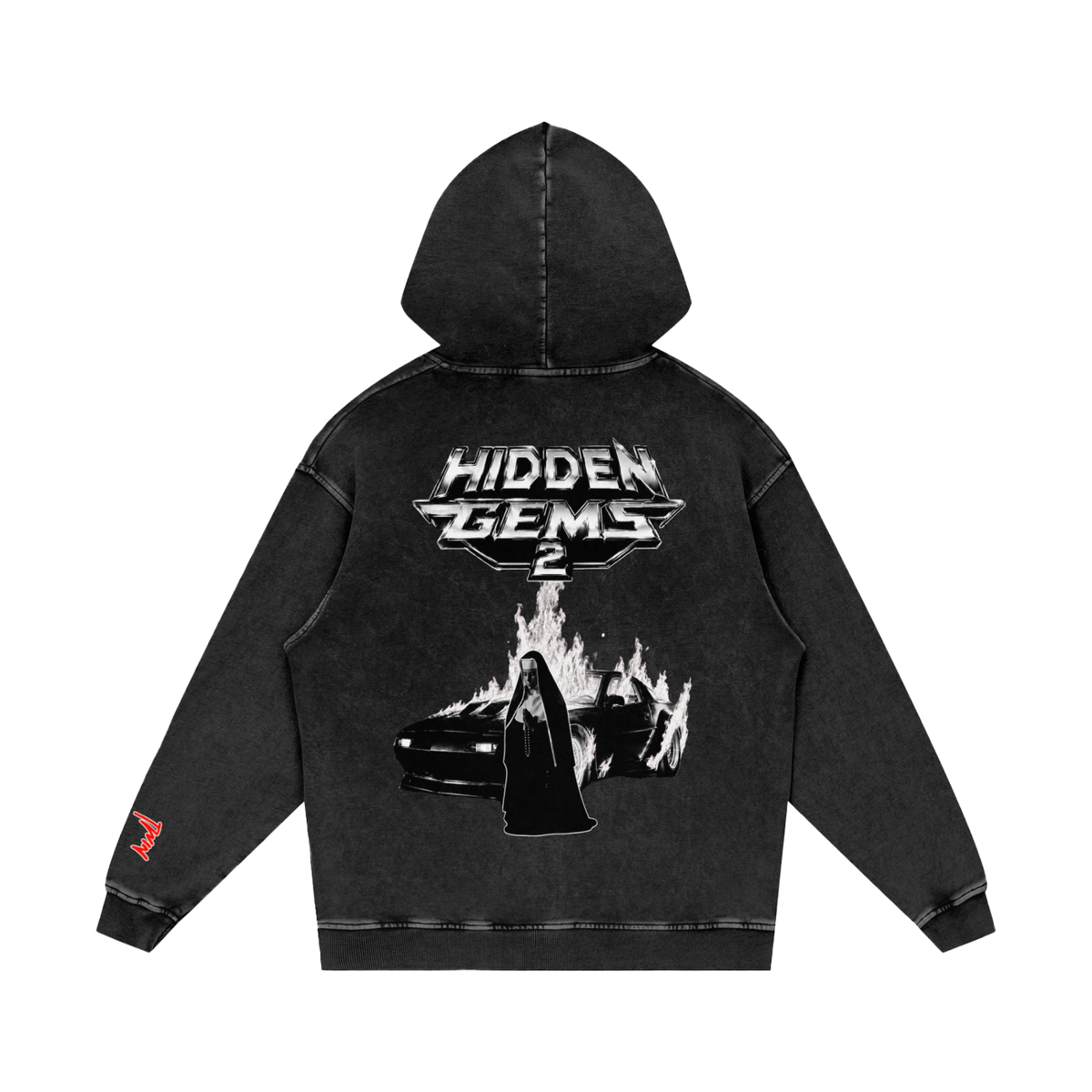 HG2 Snow-Washed Premium Hoodie