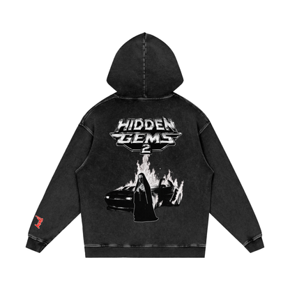 HG2 Snow-Washed Premium Hoodie