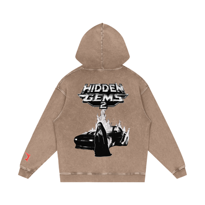 HG2 Snow-Washed Premium Hoodie